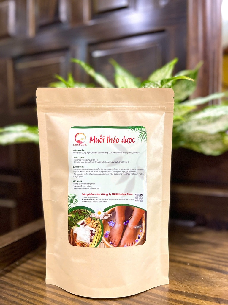 Muối ngâm chân thảo dược